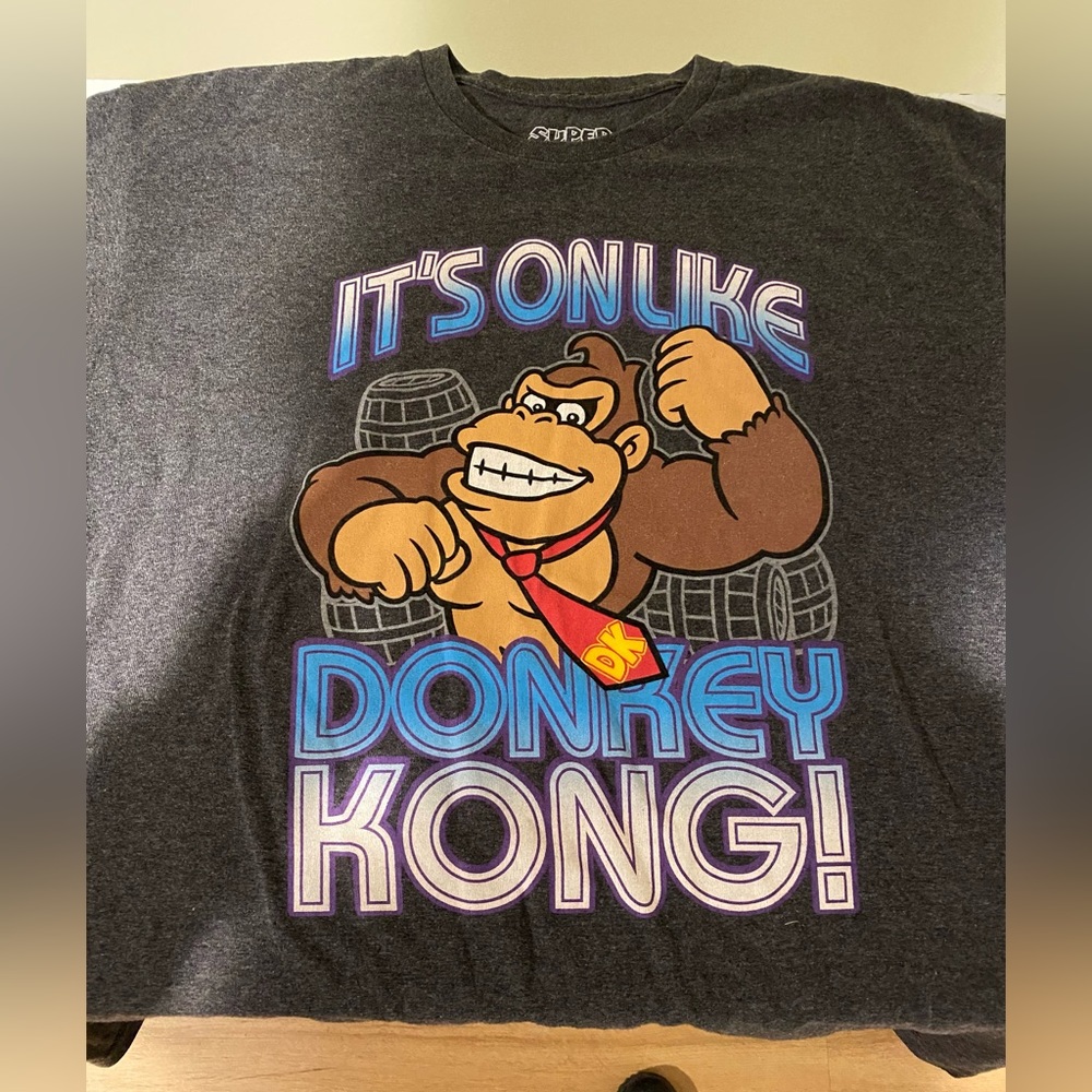 It’s on like Donkey Kong! Men’s size XL